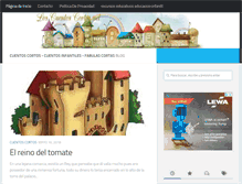 Tablet Screenshot of loscuentoscortos.net